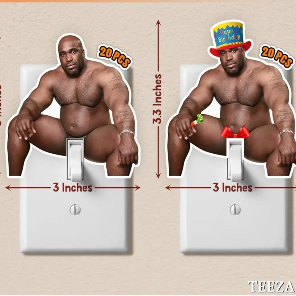 Barry Wood Light Switch Sticker - Picture 5 of 5